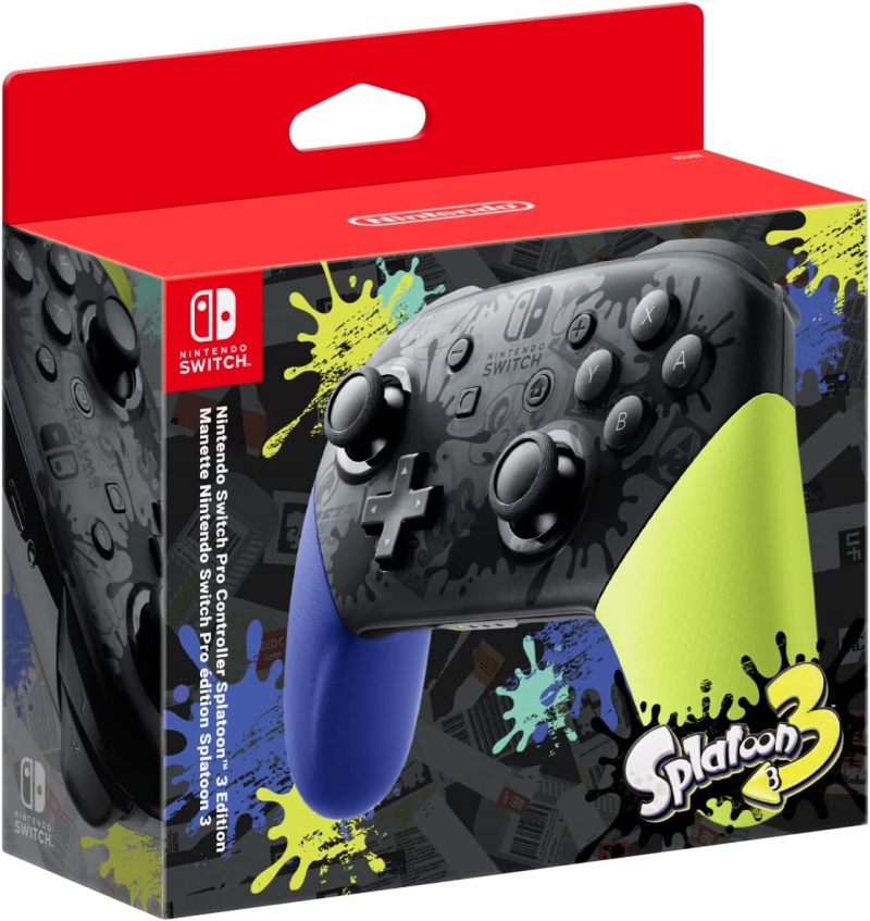 NINTENDO CONTROLLER NINTENDOSWITCH PRO JOYPAD SPLATOON 3